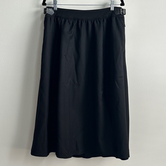 Nwt Disturbia Nightingale Womens Black Midi Skirt 12 Dark Romantic Goth Edgie - Picture 2 of 13